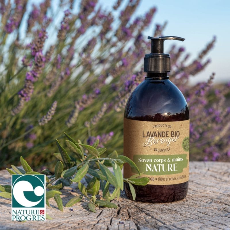 Savon liquide nature 500 ml à 3 L