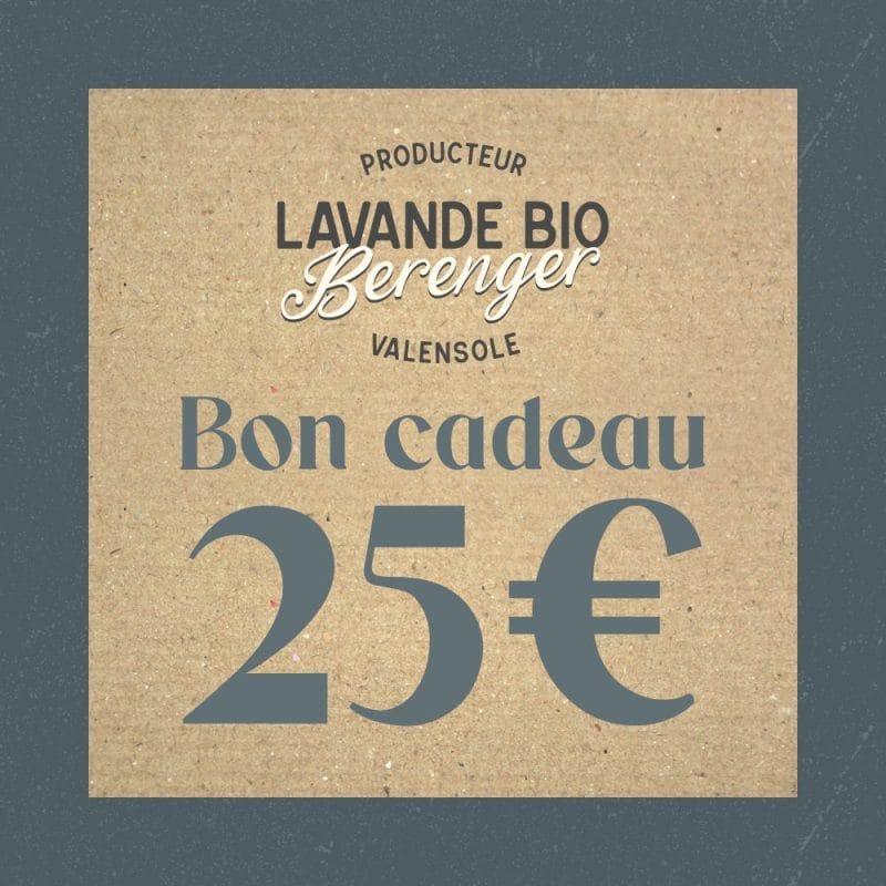 Bon cadeau 25€